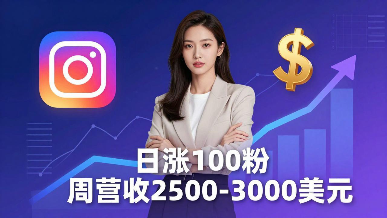 想做数字产品?Sheri亲授:日涨100粉、每周2500至3000美元的营收,Instagram躺着赚-智云网