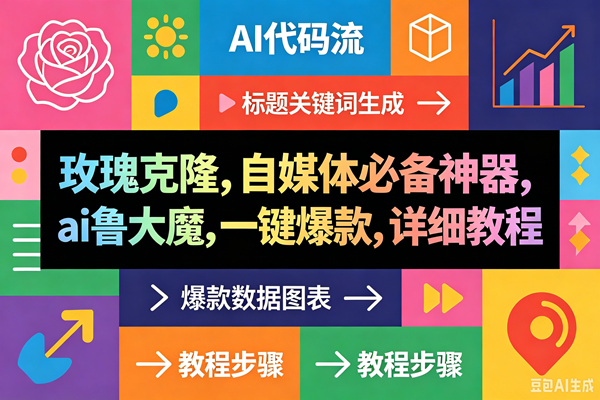 (18497期)玫瑰克隆神器,一键ai大魔,爆款工具,自媒体必备,60多个功能的详细教程-智云网