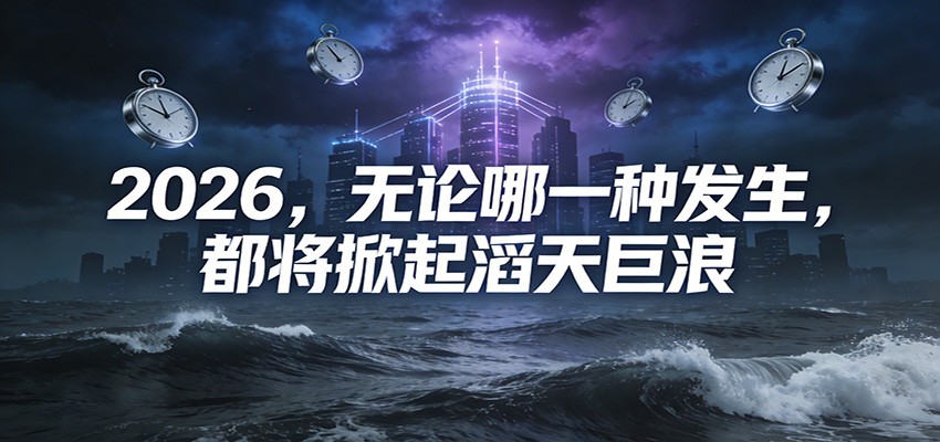 公众号付费文章:2026,无论哪一种发生,都将掀起滔天巨浪-智云网