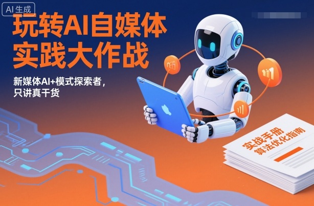 玩转AI自媒体实践大作战，新媒体AI+模式探索者，只讲真干货-智云网