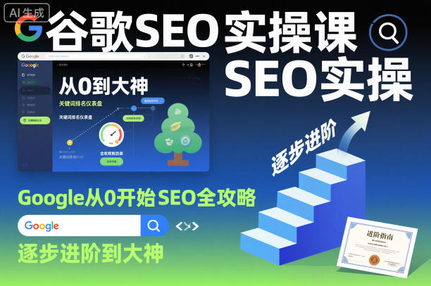 谷歌SEO实操课,Google从0开始SEO全攻略,逐步进阶到大神(更新26年)-智云网