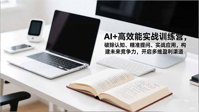 AI+高效能实战训练营,破除认知、精准提问、实战应用,构建未来竞争力,开启多维盈利渠道-智云网