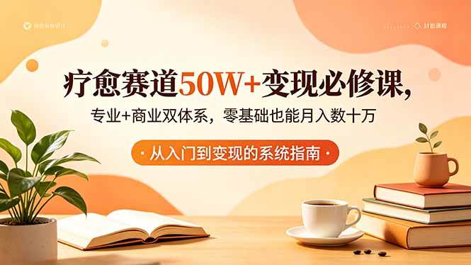 (18523期)疗愈赛道50W+变现必修课,专业+商业双体系,零基础也能月入数十万-智云网