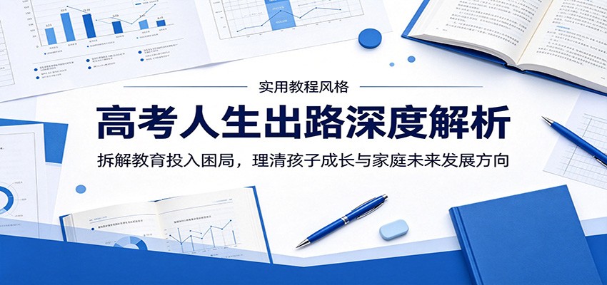 高考人生出路深度解析：拆解教育投入困局，理清孩子成长与家庭未来发展方向-智云网