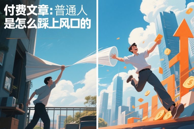付费文章:普通人是怎么踩上风口的-智云网